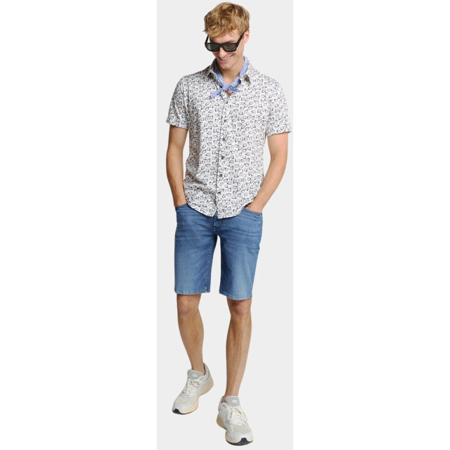 No Excess Casual hemd korte mouw shirt short sleeve jersey all 28440414/011 198973 large