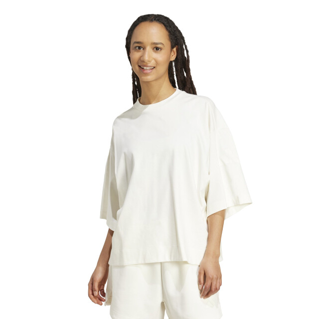 Adidas w all szn sl t sport t-shirt korte mouw dames - 072253_105-L large