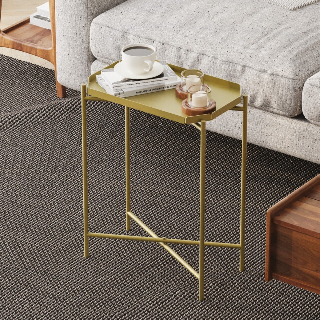 CaliCosy Bijzettafel met rechthoekig blad met rand h56 cm parker 3220708 large