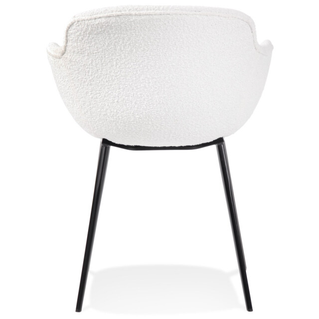 Alterego Rachel stoel met armleuningen 59x54x80 cm 3190747 large
