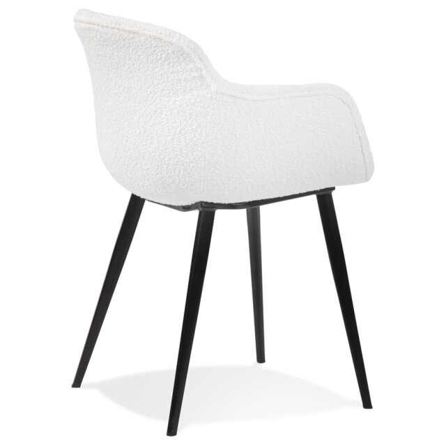 Alterego Rachel stoel met armleuningen 59x54x80 cm 3190747 large