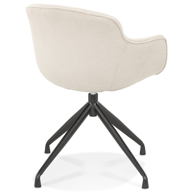 Alterego Design stoel met armleuningen 'mimo' in stof 3190810 large