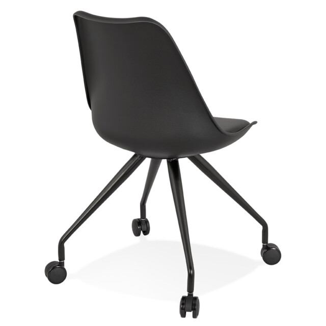 Alterego Bureaustoel op wielen skin 60x60x92 cm 3191768 large