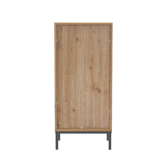 CaliCosy Hoge ladekast met 5 lades en metalen poten h100 cm lenny 3222013 large