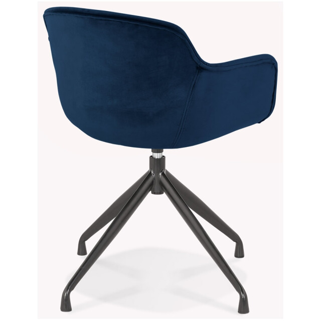 Alterego Design stoel met armleuningen grapin 59x54x80 cm 3190740 large