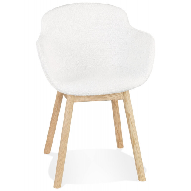Alterego Stoel met armleuningen moutou 59x54x80 cm 3190760 large