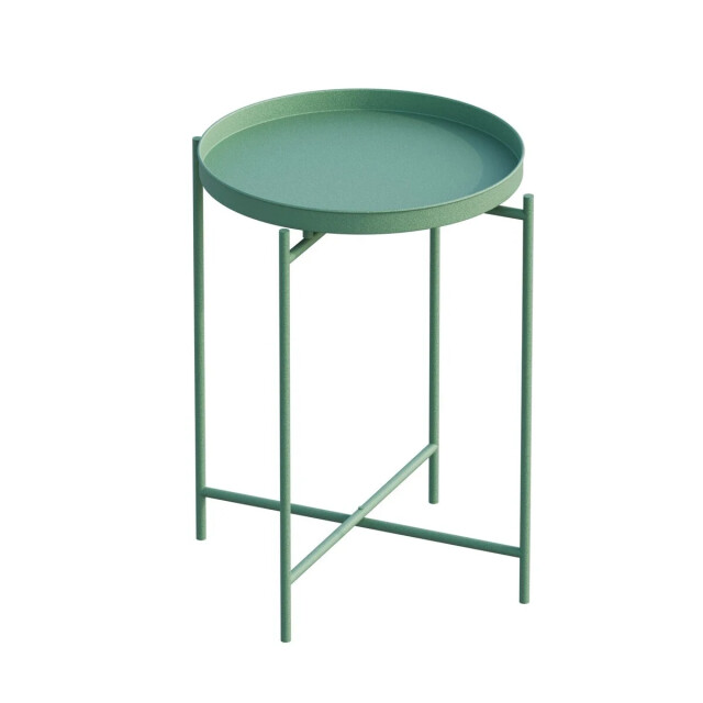 CaliCosy Bijzettafel met rond metalen blad met rand h56 cm parker 3220706 large