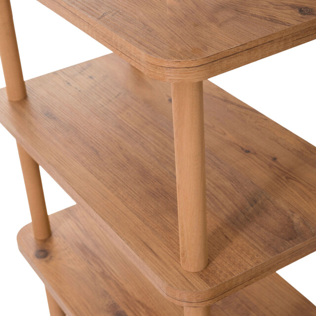 CaliCosy Wandrek met 3 planken in atlantisch dennen decor l80 cm step 3220764 large