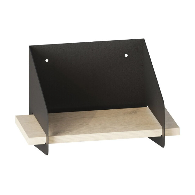 CaliCosy Wandplank met massief grenen plank en metaal l30 cm wren 3220720 large