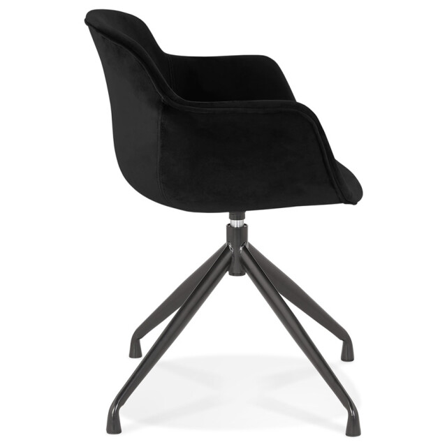 Alterego Design stoel met armleuningen grapin 59x54x80 cm 3190739 large