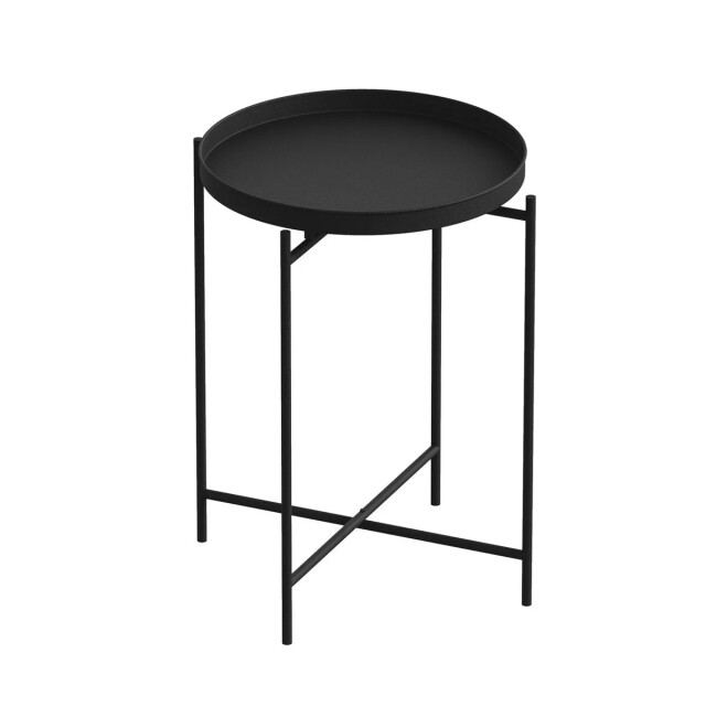 CaliCosy Bijzettafel met rond metalen blad met rand h56 cm parker 3220702 large