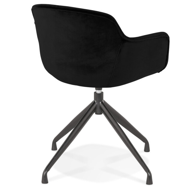 Alterego Design stoel met armleuningen grapin 59x54x80 cm 3190739 large
