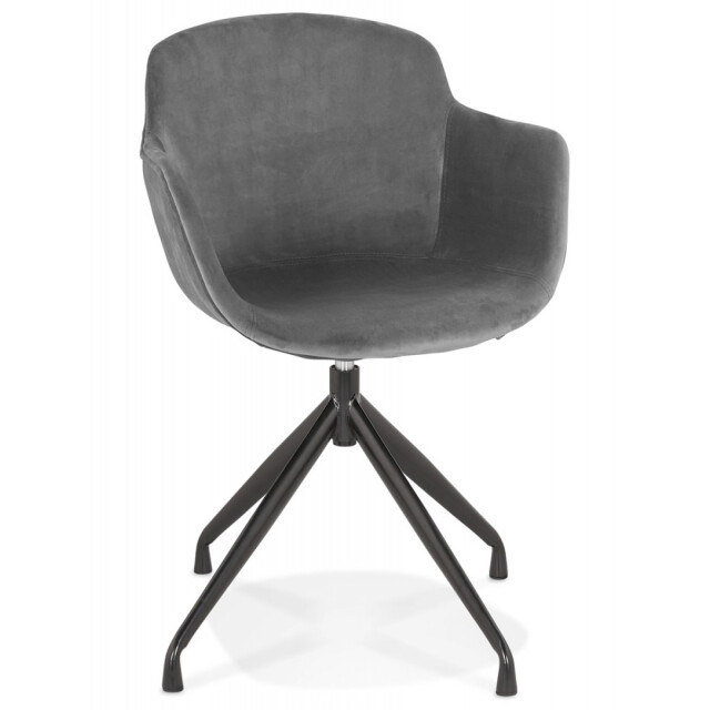 Alterego Design stoel met armleuningen grapin 59x54x80 cm 3190738 large