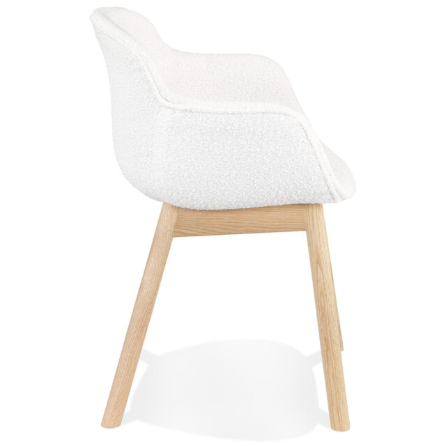 Alterego Stoel met armleuningen moutou 59x54x80 cm 3190760 large