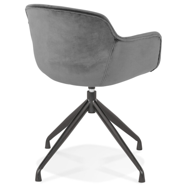 Alterego Design stoel met armleuningen grapin 59x54x80 cm 3190738 large