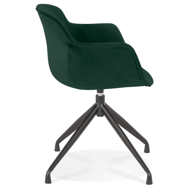 Alterego Design stoel met armleuningen grapin 59x54x80 cm 3190737 large