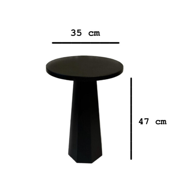 CaliCosy Ronde salontafel met brede poot h47 cm lilyum 3220681 large