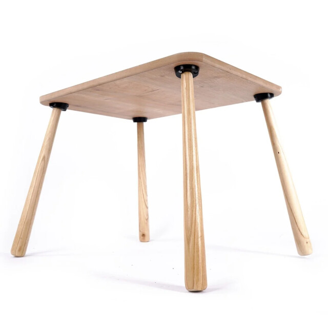 CaliCosy Kindertafel met massiefhouten poten l60 cm mael 3220680 large