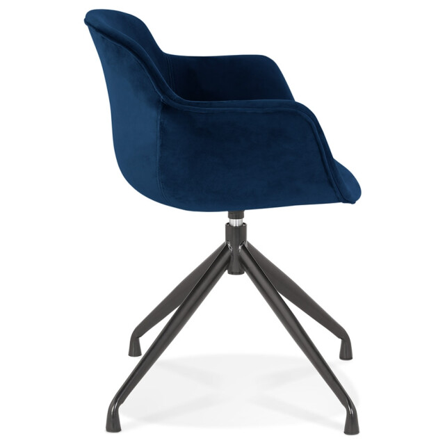 Alterego Design stoel met armleuningen grapin 59x54x80 cm 3190740 large