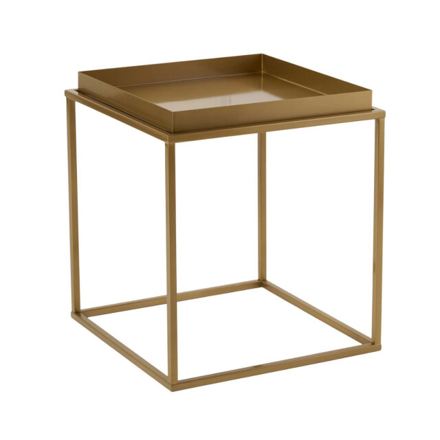 CaliCosy Vierkante bijzettafel met blad met randen h52 cm skye 3220718 large