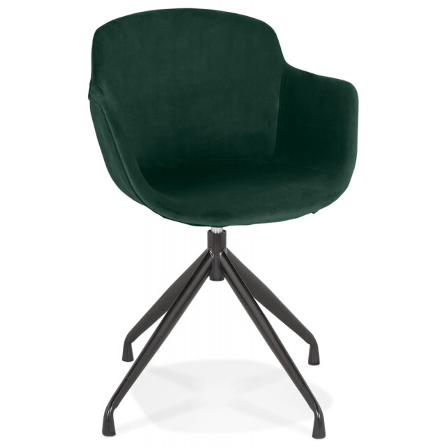 Alterego Design stoel met armleuningen grapin 59x54x80 cm 3190737 large
