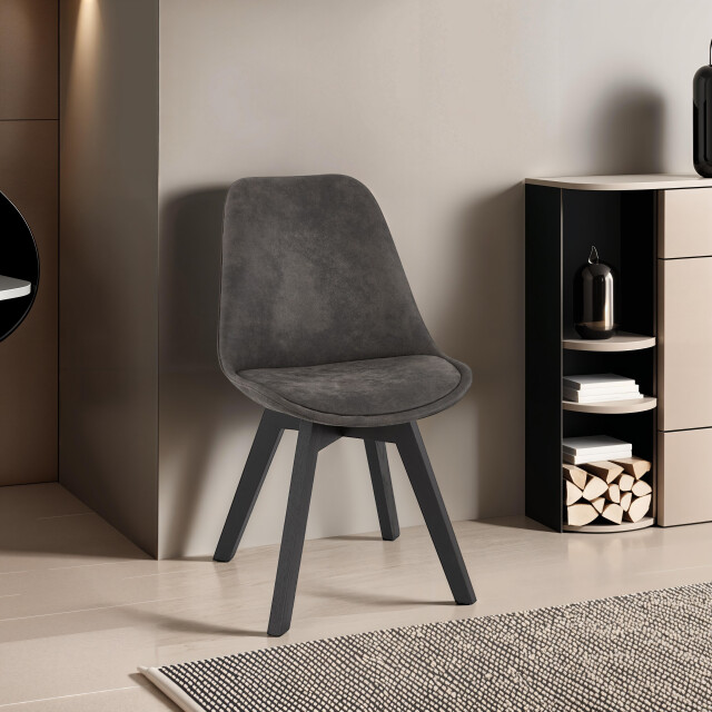 Alterego Microvezel stoel axel 48x56x85 cm 3191334 large