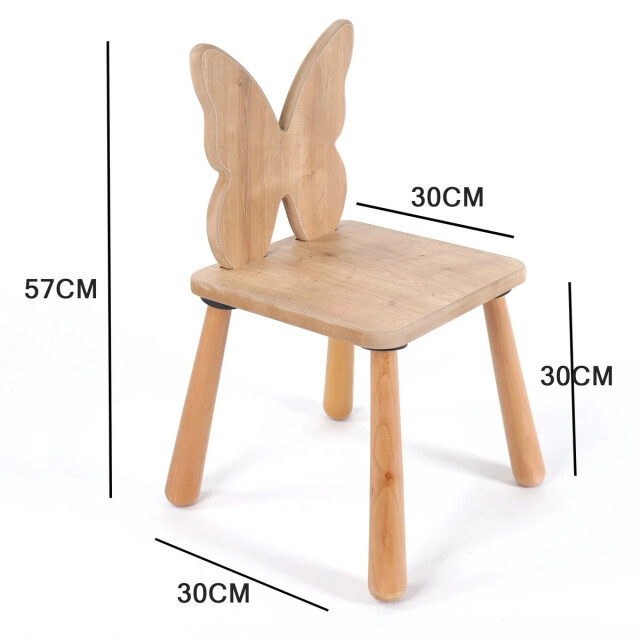 CaliCosy Kinderstoel met vlinderrugleuning l30 cm mael 3220678 large