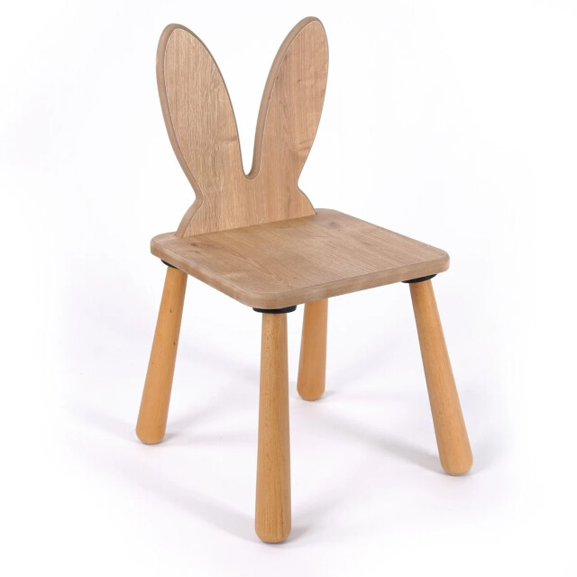 CaliCosy Kinderstoel met konijnenrugleuning l30 cm mael 3220679 large