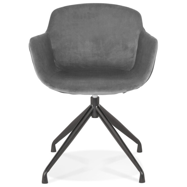 Alterego Design stoel met armleuningen grapin 59x54x80 cm 3190738 large