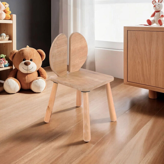 CaliCosy Kinderstoel met massiefhouten poten l30 cm mael 3215900 large