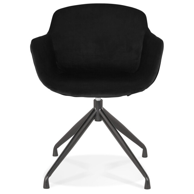 Alterego Design stoel met armleuningen grapin 59x54x80 cm 3190739 large