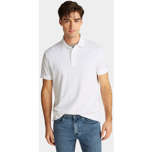 Tommy Hilfiger Polo korte mouw tonal monotype reg polo mw0mw38456/ybr 198212 large