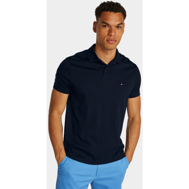 Tommy Hilfiger Polo korte mouw interlock placket inter reg po mw0mw38465/dw5 198211 large