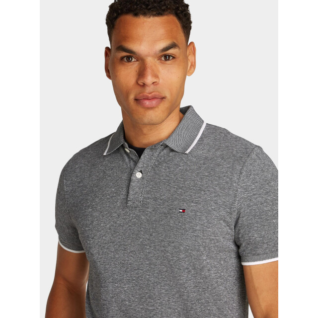 Tommy Hilfiger Polo korte mouw linen pque reg polo mw0mw33140/bds 198397 large