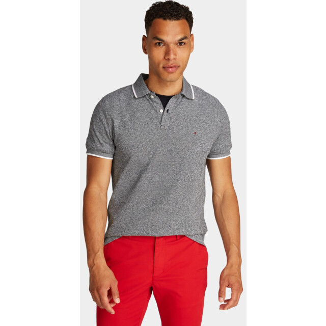 Tommy Hilfiger Polo korte mouw linen pque reg polo mw0mw33140/bds 198397 large