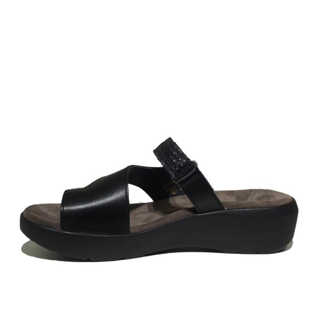Wolky Wolky 00203 Collins Slippers Zwart Wolky 00203 Collins large