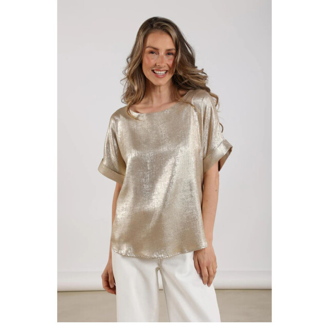 Nukus Irene top shiny t-shirts nkf01024 NKF01024 large