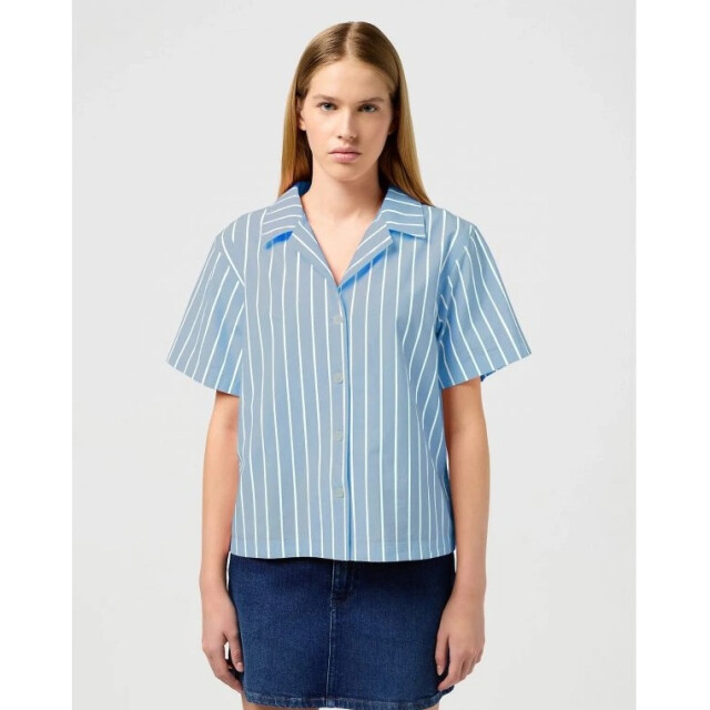 Wrangler Camp shirt bleached 112351311 large