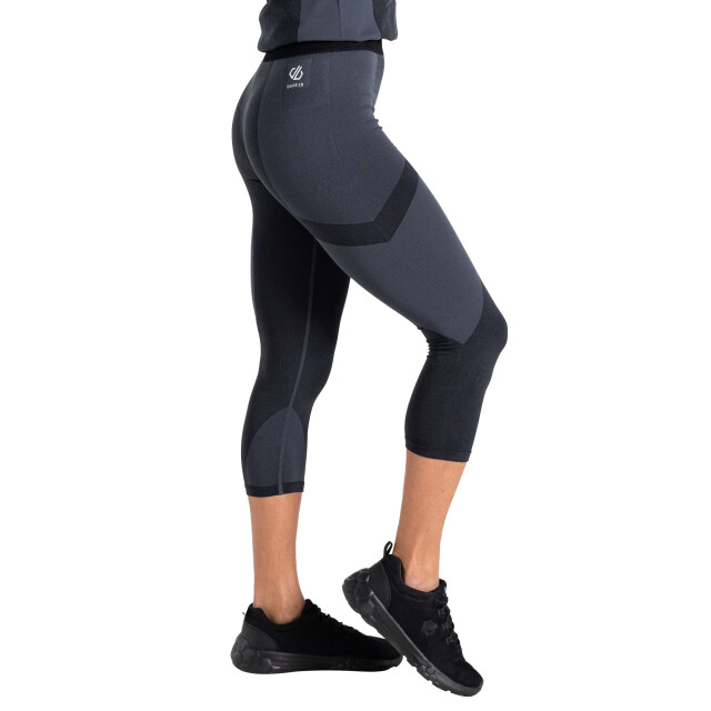 Dare2b Dames in de zone ii paneel 3/4 legging UTRG11238_blackblack large