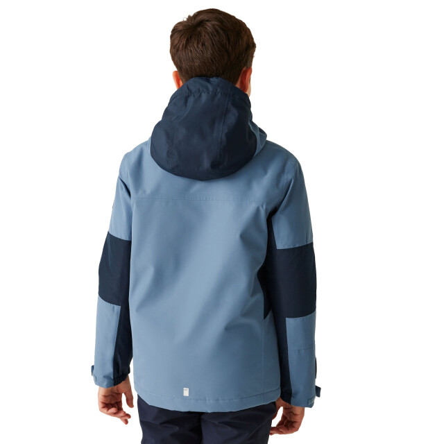 Regatta Kinderen/kinderen beamz iv waterdichte jas UTRG11211_coronetbluenavy large