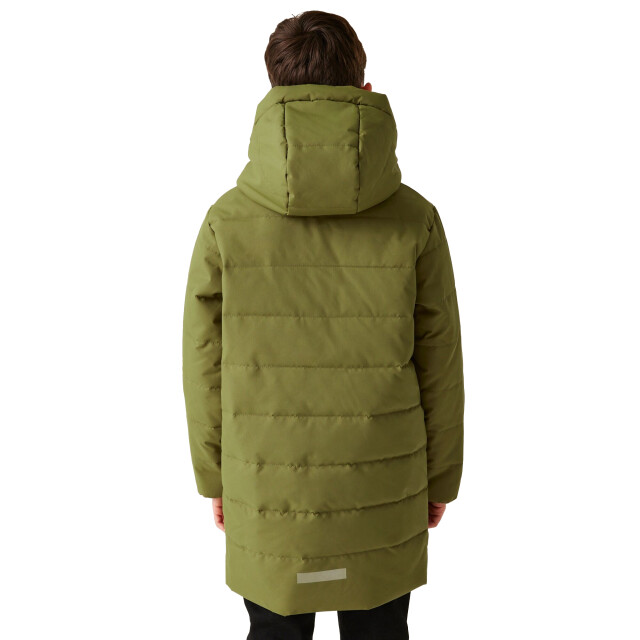 Regatta Kinder/kinder lakiver gewatteerd jasje UTRG11210_nephritegreenblack large