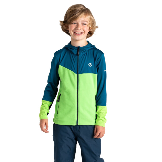 Dare2b Kinder/kids thriving iii core stretch midlayer UTRG11127_kingfisherbluegreenflash large
