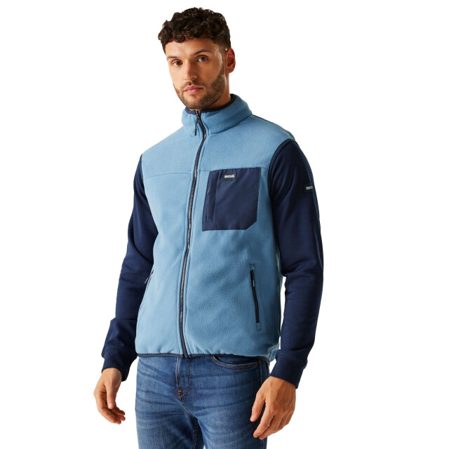 Regatta Heren frankie fleece gilet UTRG11097_coronetbluenavy large