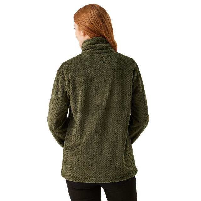 Regatta Dames heidy fluffy full zip fleecejack UTRG11094_darkkhaki large