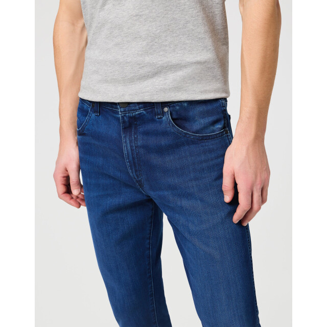 Wrangler Larston heren slim-fit jeans apollo WRANGLER 112341425 Larston Apollo large