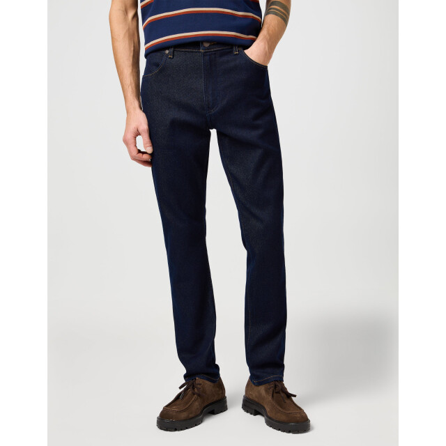 Wrangler Larston heren slim-fit jeans moonlight rinse WRANGLER 112362459 Larston MoonlightRinse large