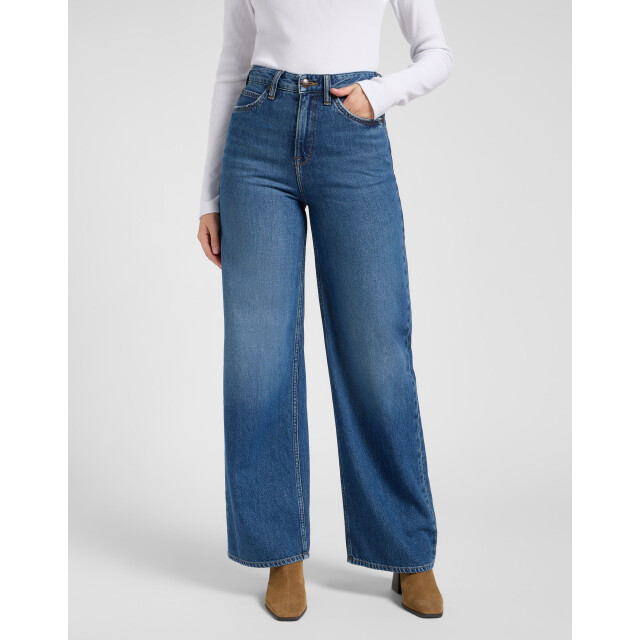 Lee Stella dames wide leg jeans ink pool Lee Stella InkPool large