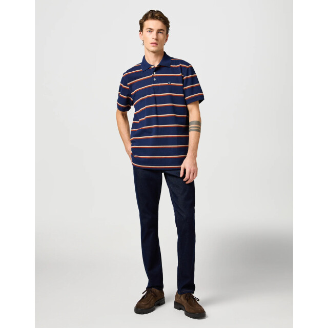 Wrangler Larston heren slim-fit jeans moonlight rinse WRANGLER 112362459 Larston MoonlightRinse large