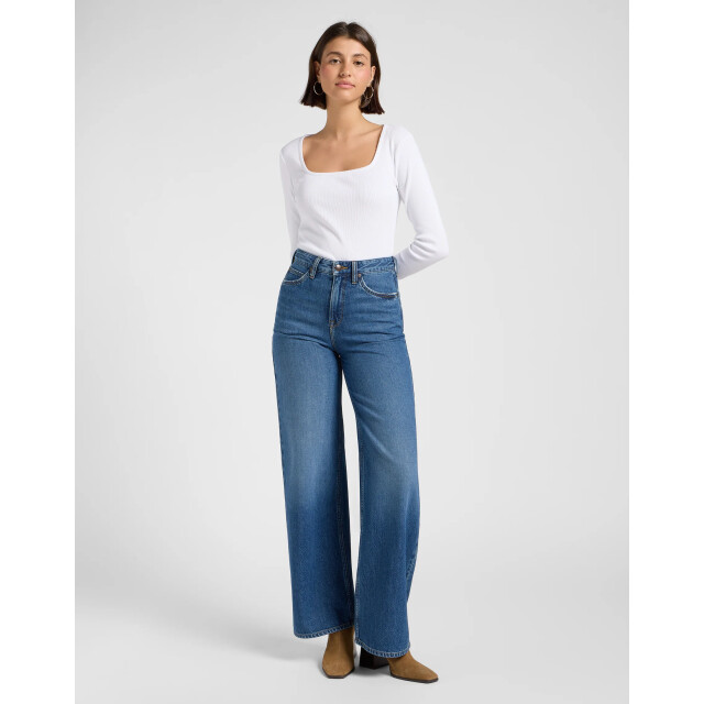 Lee Stella dames wide leg jeans ink pool Lee Stella InkPool large