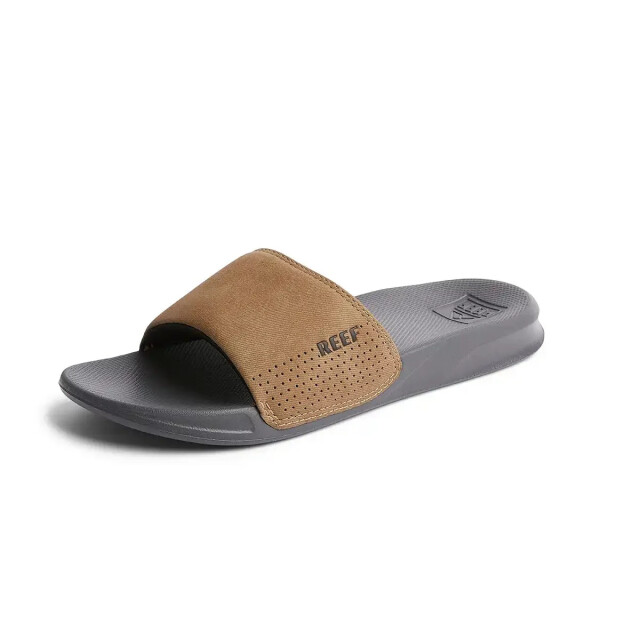Reef On slide rf0a3ondgta grey/ tan RF0A3ONDGTA large